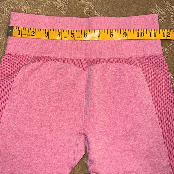 NWT KEFI Lana Seamless High Waisted Pink Legging, Medium - Picture 3 of 6